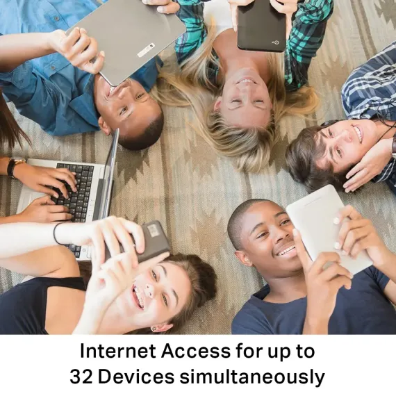 БЕСПРОВОДНОЙ МАРШРУТИЗАТОР TP-LINK TL-MR6400, 4G, ЧЁРНЫЙ