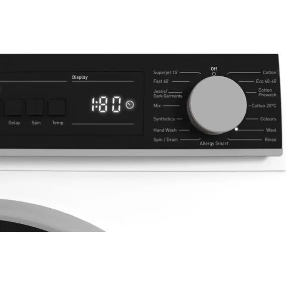 СТИРАЛЬНАЯ МАШИНА SHARP ESNFB814AWCEE, 8КГ, БЕЛЫЙ