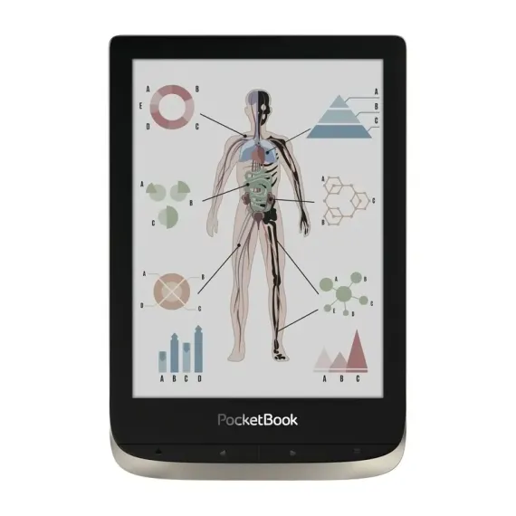 ЭЛЕКТРОННАЯ КНИГА POCKETBOOK 633, СЕРЕБРИСТЫЙ