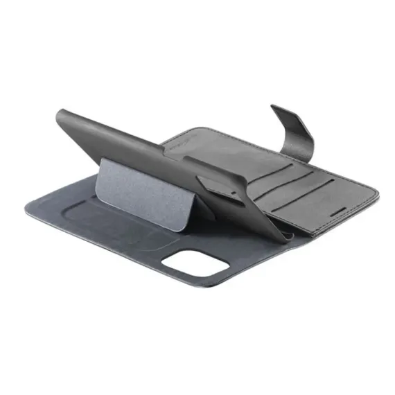 HUSA TIP CARTE CELLULARLINE BOOK AGENDA - IPHONE 11, NEGRU