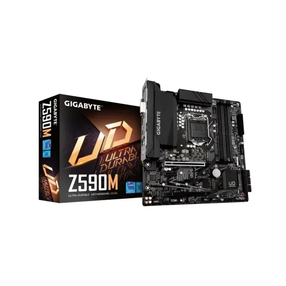 МАТЕРИНСКАЯ ПЛАТА GIGABYTE Z590M, LGA1200, INTEL Z590, MICRO-ATX
