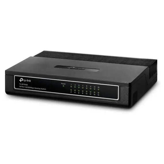 СЕТЕВОЙ КОММУТАТОР TP-LINK TL-SF1016D, 16X 10/100 МБИТ/С