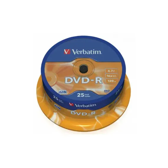 DVD VERBATIM VD1625 43522, 25BUC, CAKE