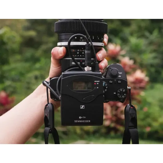 МИКРОФОН ДЛЯ ЖИВОГО ИСПОЛНЕНИЯ SENNHEISER EW 100-ENG G4-E, БЕСПРОВОДНОЙ, ЧЁРНЫЙ