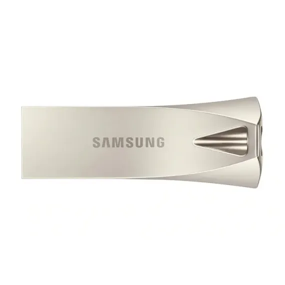 USB FLASH НАКОПИТЕЛЬ SAMSUNG BAR PLUS, 128ГБ, СЕРЕБРИСТЫЙ