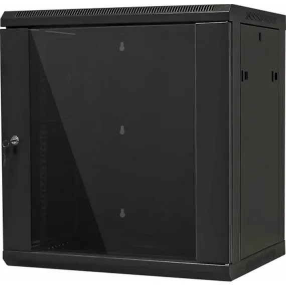 19" 12U WALL MOUNTED CABINET, AP6412, 600X450X635