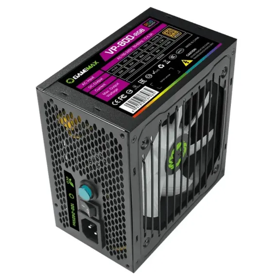 SURSA ALIMENTARE PC GAMEMAX VP-800-RGB, 800W, ATX, NEMODULAR