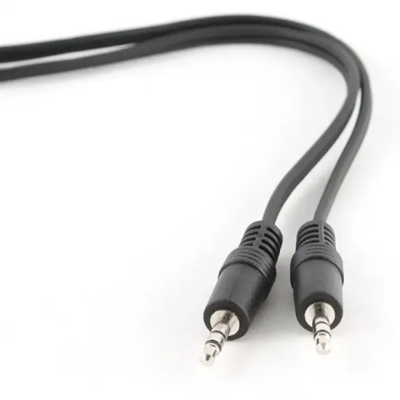 АУДИОКАБЕЛЬ CABLEXPERT CCA-404-5M, 3.5MM 3-PIN (M) - 3.5MM 3-PIN (M), 5М, ЧЁРНЫЙ