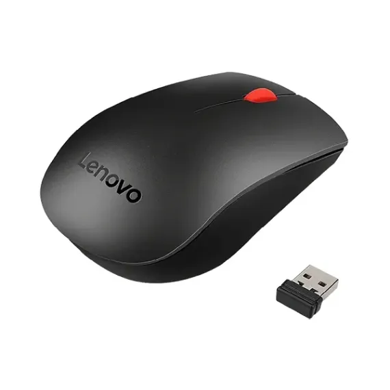 SET TASTATURA + MOUSE LENOVO ESSENTIAL, FARA FIR, NEGRU