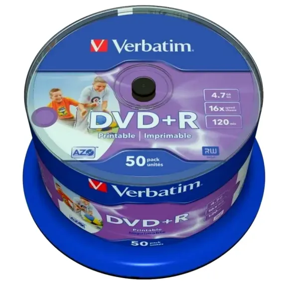 DVD VERBATIM VDP1650, 50 ШТ, SPINDLE