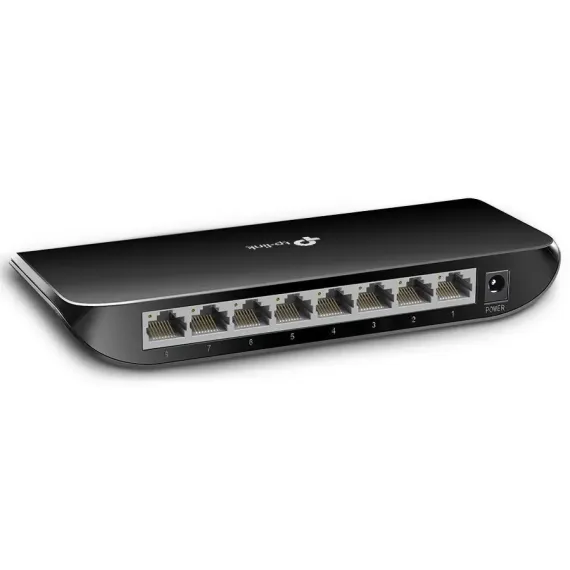 СЕТЕВОЙ КОММУТАТОР TP-LINK TL-SG1008D, 8X 10/100/1000 МБИТ/С