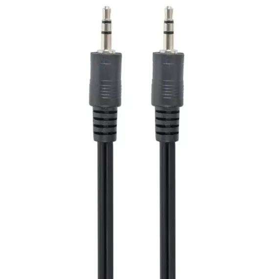 АУДИОКАБЕЛЬ CABLEXPERT CCA-404-5M, 3.5MM 3-PIN (M) - 3.5MM 3-PIN (M), 5М, ЧЁРНЫЙ