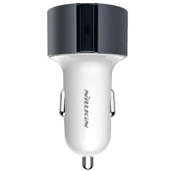 INCARCATOR AUTO NILLKIN AUTO ADAPTER,3.4A,VIGOR, 5W, GRI