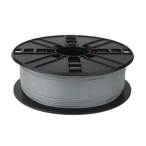 FILAMENT PENTRU IMPRIMANTA 3D GEMBIRD 3DP-PLA1.75-01-GR, PLA, GRI, 1.75 MM, 1 KG