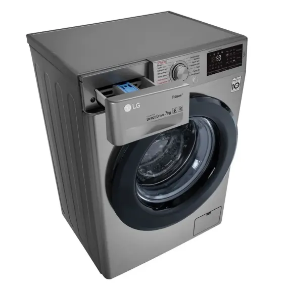 СТИРАЛЬНАЯ МАШИНА LG F2M5HS6S, 7КГ, СЕРЫЙ