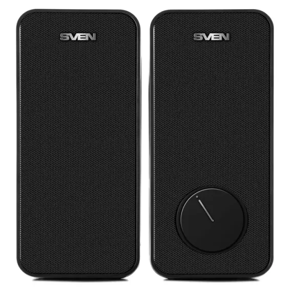 КОМПЬЮТЕРНЫЕ КОЛОНКИ 2.0 SVEN "470", ЧЁРНЫЙ