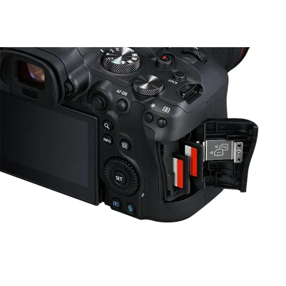 APARAT FOTO MIRRORLESS CANON EOS R6 + RF 24-105 IS, NEGRU