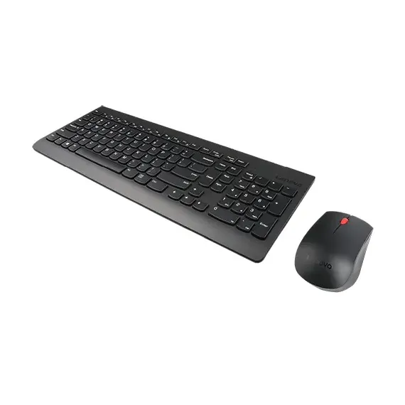SET TASTATURA + MOUSE LENOVO ESSENTIAL, FARA FIR, NEGRU