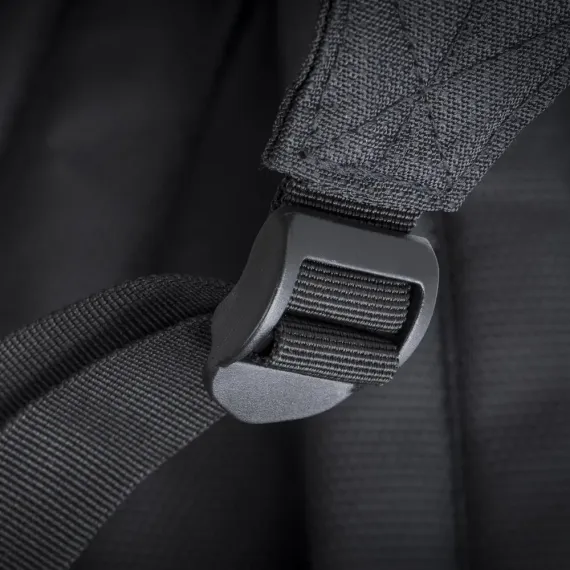 РЮКЗАК ДЛЯ НОУТБУКА RIVACASE KOMODO, 15.6", ПОЛИЭСТЕР, ЧЁРНЫЙ