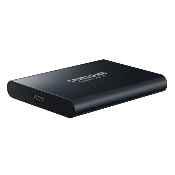 ВНЕШНИЙ ПОРТАТИВНЫЙ SSD-НАКОПИТЕЛЬ SAMSUNG PORTABLE SSD T5,  1 TB, ЧЁРНЫЙ (MU-PA1T0B/WW)