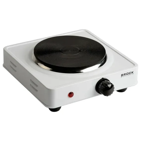 ЭЛЕКТИЧЕСКАЯ НАСТОЛЬНАЯ ПЛИТА BROCK EP100WH, БЕЛЫЙ