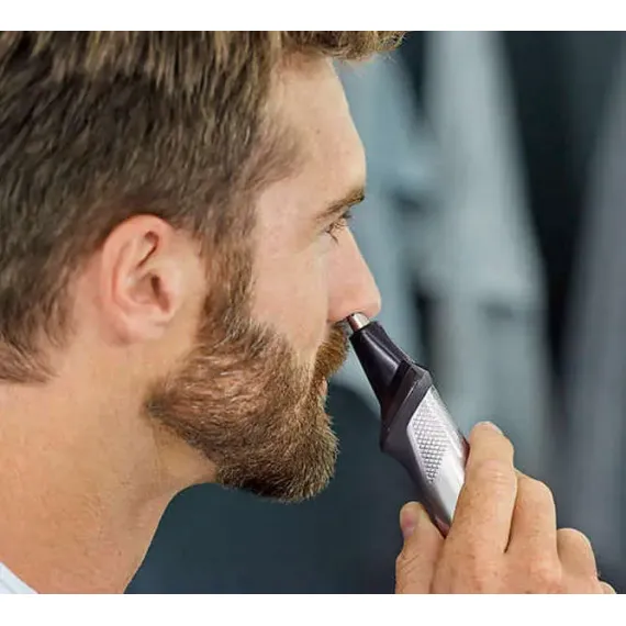 TRIMMER PENTRU BARBATI PHILIPS MULTIGROOM SERIES 7000 MG7770/15, ARGINTIU | NEGRU