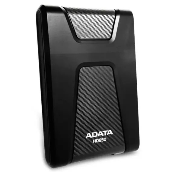 ВНЕШНИЙ ПОРТАТИВНЫЙ ЖЕСТКИЙ ДИСК ADATA HD650, 1 ТБ, ЧЁРНЫЙ (AHD650-1TU3-CBK)