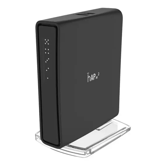 БЕСПРОВОДНОЙ МАРШРУТИЗАТОР MIKROTIK HAP AC2, ЧЁРНЫЙ