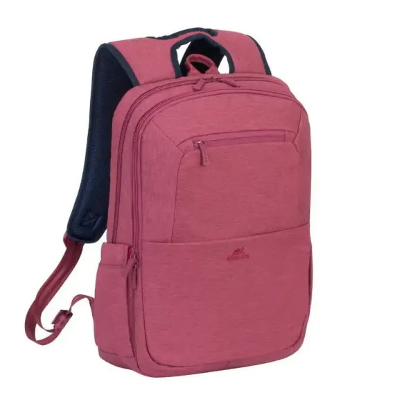 RUCSAC PENTRU LAPTOP RIVACASE SUZUKA, 15.6", POLIESTER, ROSU