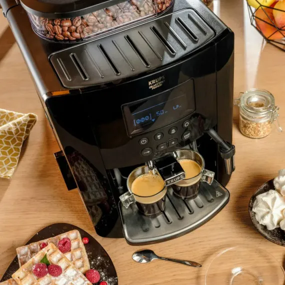 ESPRESSOR AUTOMAT KRUPS ARABICA EA817010, NEGRU