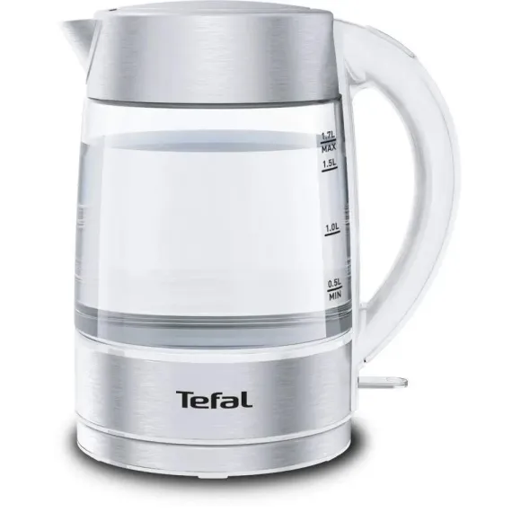 FIERBATOR ELECTRIC TEFAL GLASS, ALB
