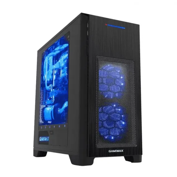 CARCASA PC GAMEMAX H603-2U3, MINI-TOWER, ATX, NEGRU