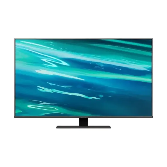 50" QLED SMART TV SAMSUNG QE50Q80AAUXUA, 3840X2160 4K UHD, TIZEN, NEGRU