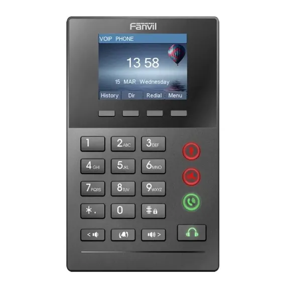 IP ТЕЛЕФОН FANVIL X2P, ЧЁРНЫЙ