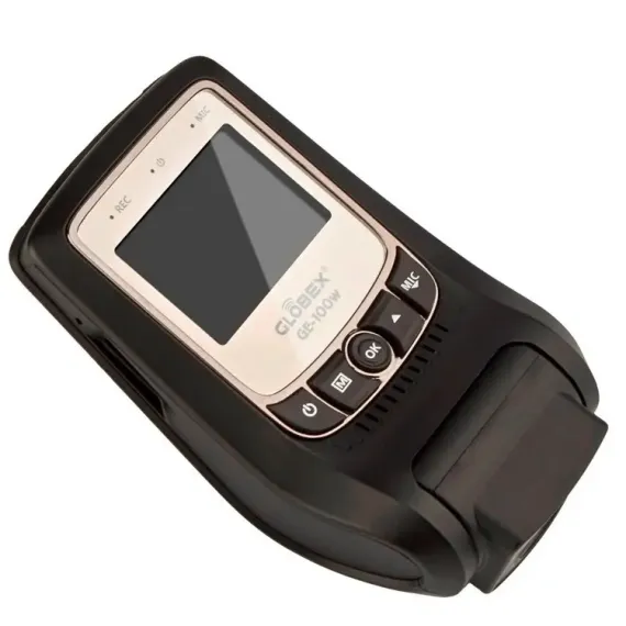 АВТОМОБИЛЬНЫЙ ВИДЕОРЕГИСТРАТОР GLOBEX GE-100W, HD 720P, ЧЁРНЫЙ