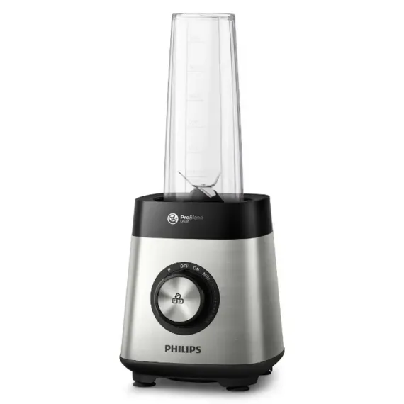BLENDER STATIONAR PHILIPS SERIES 5000 HR3573/90, ARGINTIU