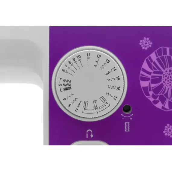 MASINA DE CUSUT BROTHER RS200S, ALB VIOLET