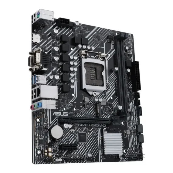 PLACA DE BAZA ASUS PRIME H510M-D, LGA1200, INTEL H510, MICRO-ATX