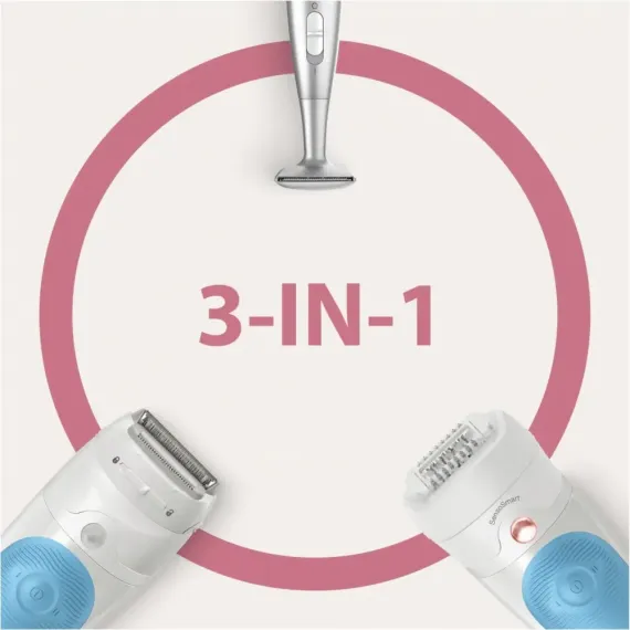 ЭПИЛЯТОР BRAUN SES5810, БЕЛЫЙ