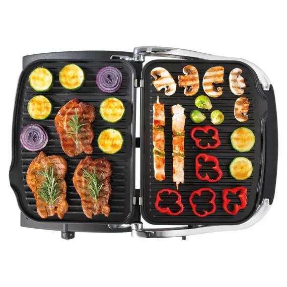 GRATAR ELECTRIC GORENJE CONTACT GRILL KR1800EPRO, 1800W, ARGINTIU