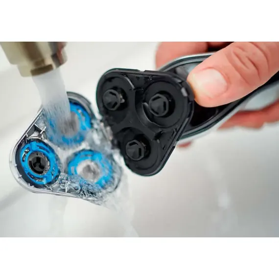 APARAT DE RAS ELECTRIC PHILIPS SHAVER SERIES 5000 S5130/06, NEGRU / ROSU