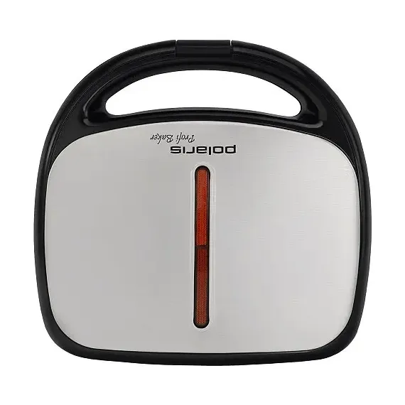 СЭНДВИЧНИЦА-МУЛЬТИПЕКАРЬ POLARIS PROFI BAKER, ЧЕРНЫЙ | СЕРЕБРИСТЫЙ