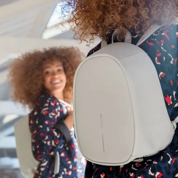 RUCSAC PENTRU TABLETA BOBBY ELLE FASHION, POLIESTER, GRI DESCHIS