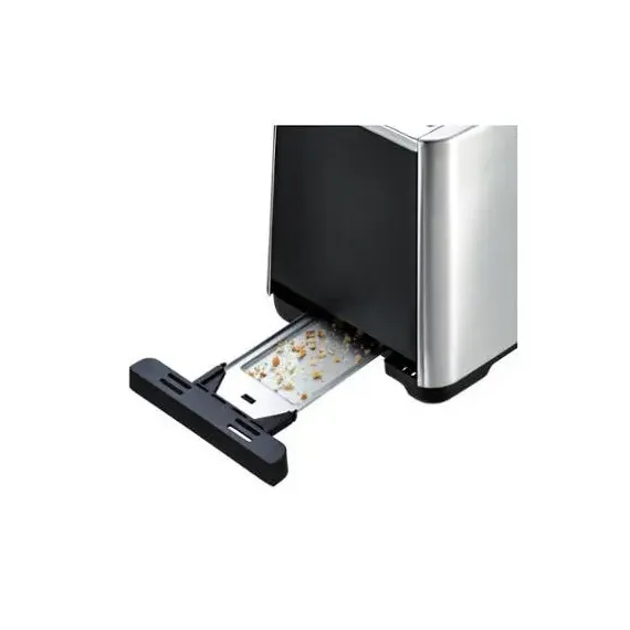 TOASTER TEFAL EQUINOX, NEGRU / OTEL INOXIDABIL