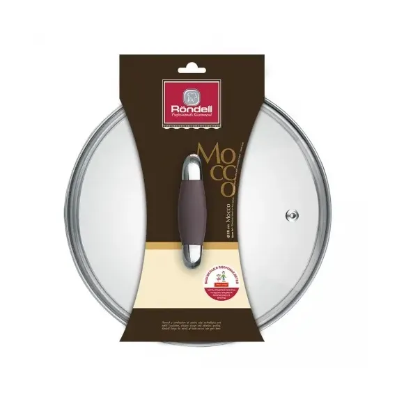 КРЫШКА RONDELL RDA-535, 28СМ, ПРОЗРАЧНЫЙ