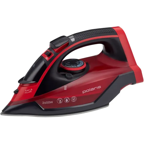 УТЮГ POLARIS PIR2699K, 2600ВТ, КРАСНЫЙ