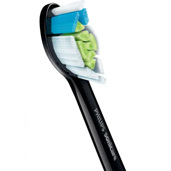 НАСАДКА ДЛЯ ЭЛЕКТРИЧЕСКОЙ ЗУБНОЙ ЩЕТКИ PHILIPS SONICARE W OPTIMAL WHITE HX6064/11, ЧЁРНЫЙ