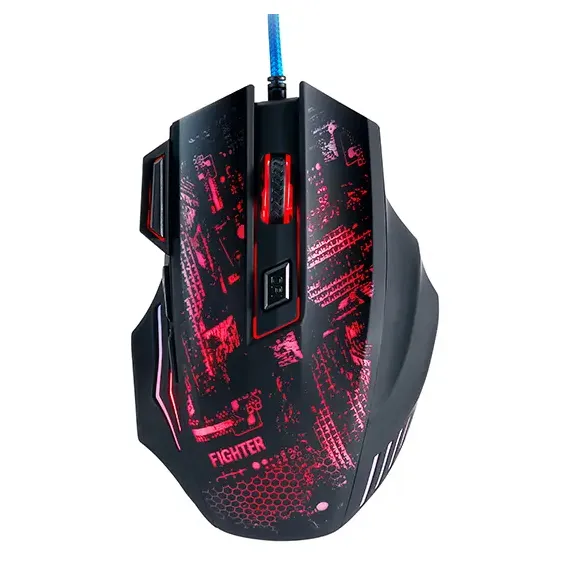 ИГРОВАЯ МЫШЬ QUMO FIGHTER, ЧЁРНЫЙ