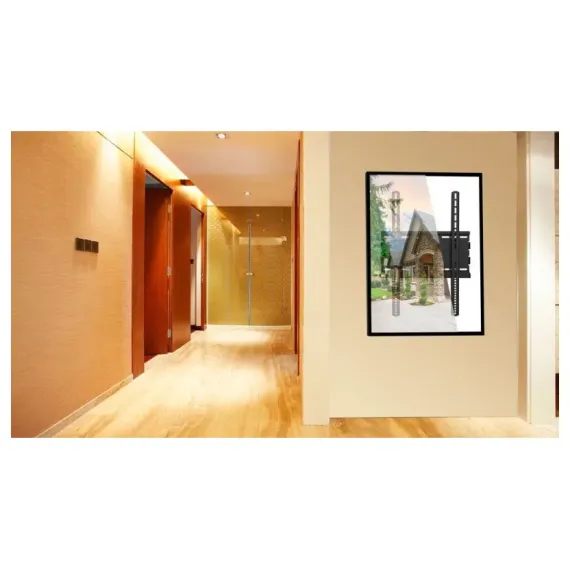 SUPORT FIXAT PE PERETE REFLECTA PLANO PORTRAIT 70-4060, NEGRU