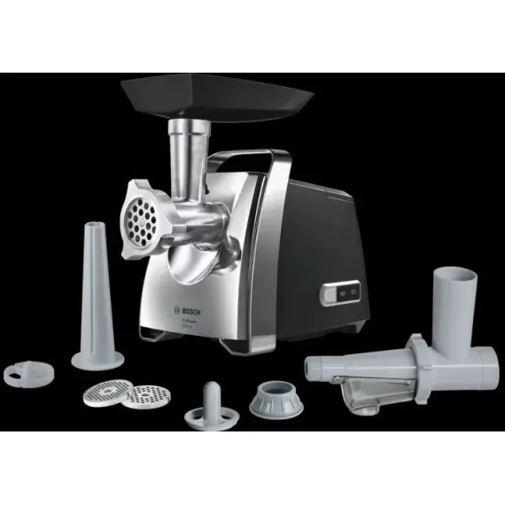 МЯСОРУБКА BOSCH PROPOWER MFW67450, НЕРЖАВЕЮЩАЯ СТАЛЬ ЧЁРНЫЙ